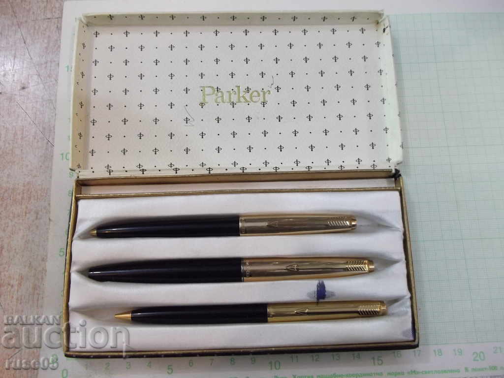 Set "PARKER" - pen, pen and pencil