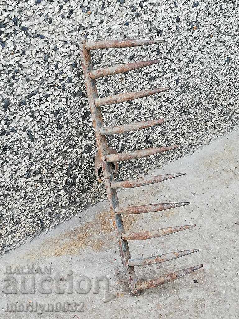 Hand forged hammer, wrought iron, tool - 6 Hand forged hammer, wrought iron, tool - 6