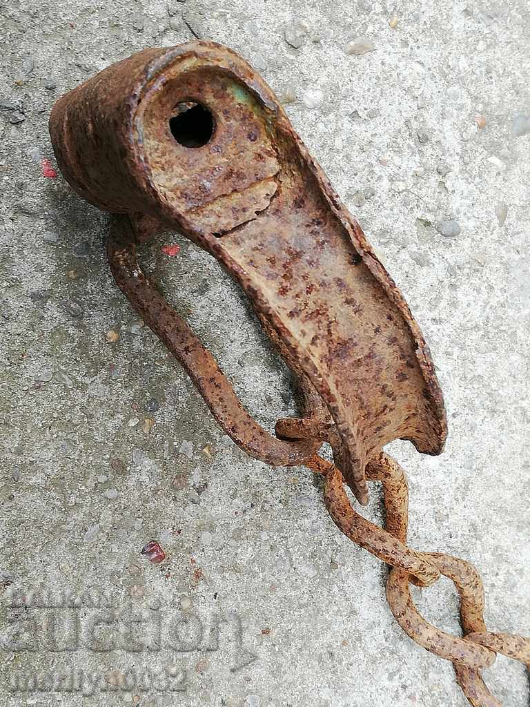 Old hand forged beads, chains, pranks, chains - 6 Old hand forged beads, chains, pranks, chains - 6