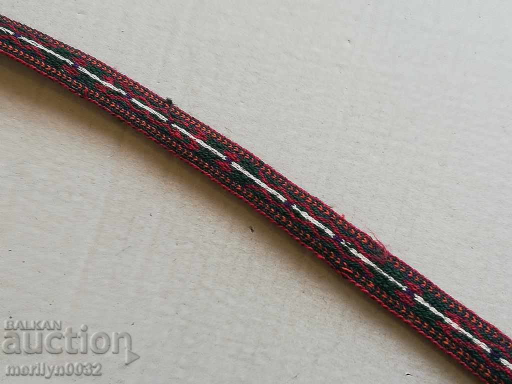 Auction Old hand-woven belt, early 20th century costume Auction Old hand-woven belt, early 20th century costume