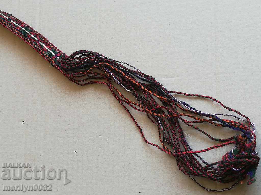 Delivery of Old hand-woven belt, early 20th century costume Delivery of Old hand-woven belt, early 20th century costume