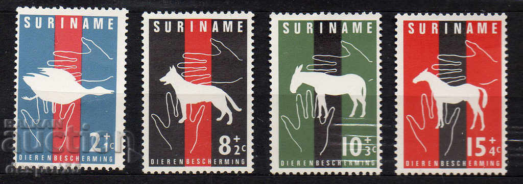 1962. Суринам. Фонд за защита на животните.