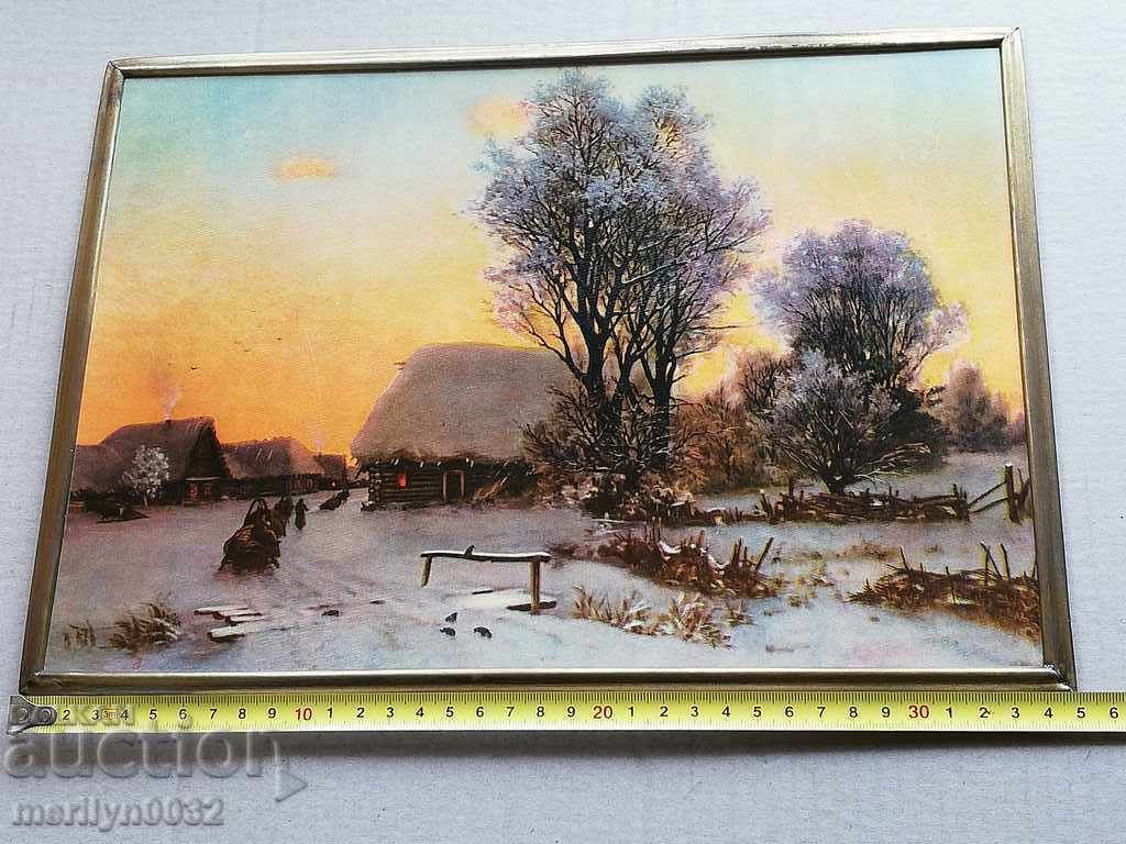 Reproducere tablou G. Kondratenko Zinnă, cadou de seară, pictură - 6