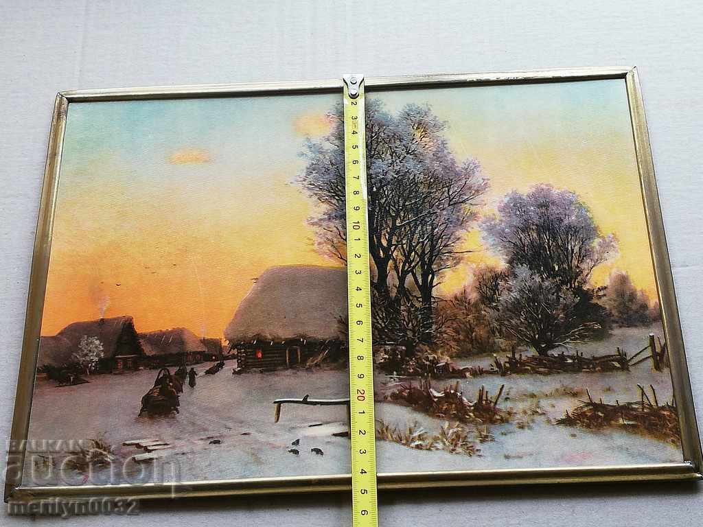 Reproducere tablou G. Kondratenko Zinnă, cadou de seară, pictură - 7