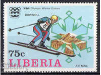 1976. Λιβερία. Χειμερινά Ολυμπιακά Αγώνες, Ίνσμπρουκ.