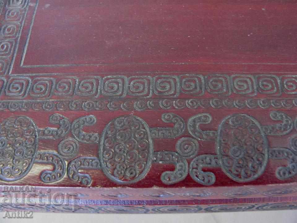 Old Wooden Box for Mahogany Jewelry - 7 Old Wooden Box for Mahogany Jewelry - 7