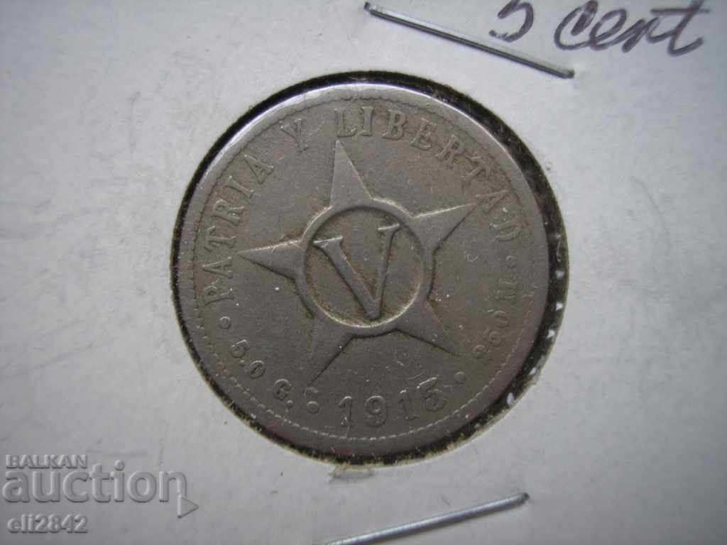 5 Șapte Cuba 1915