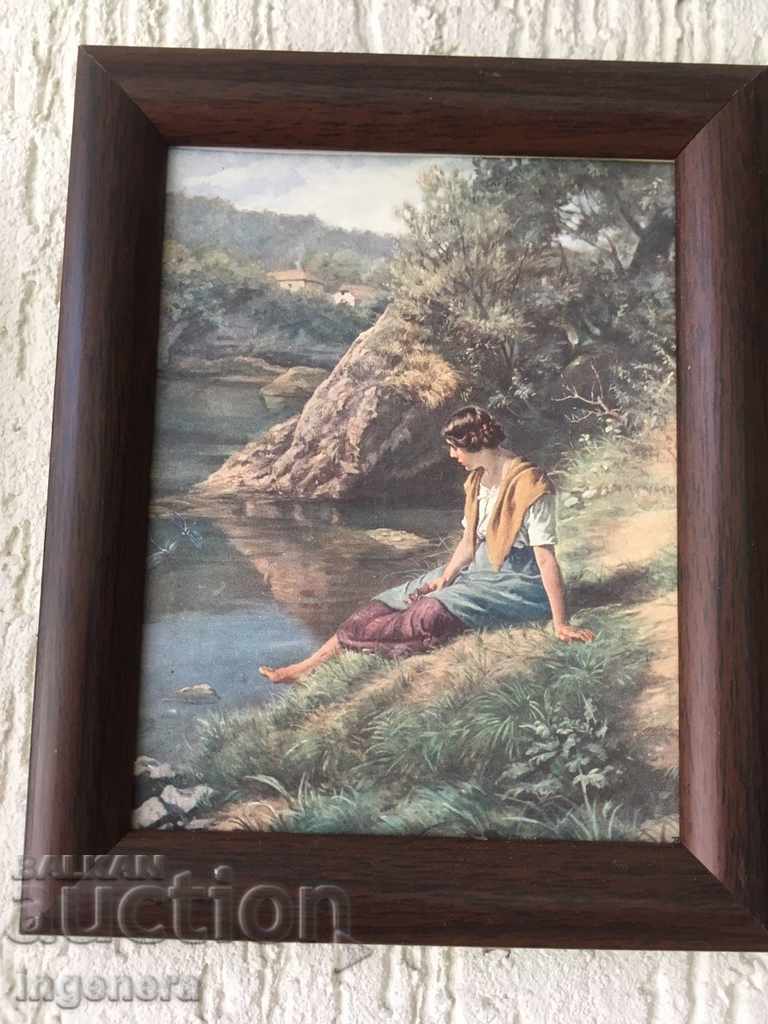 PICTURE CARD FRAME REPRODUCTION