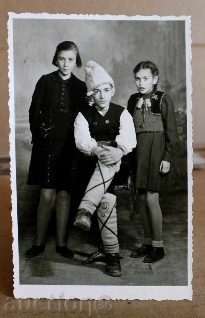 καπάκι ΚΟΣΤΟΥΜΙ Nauvoo Παιδική παλιά φωτογραφία