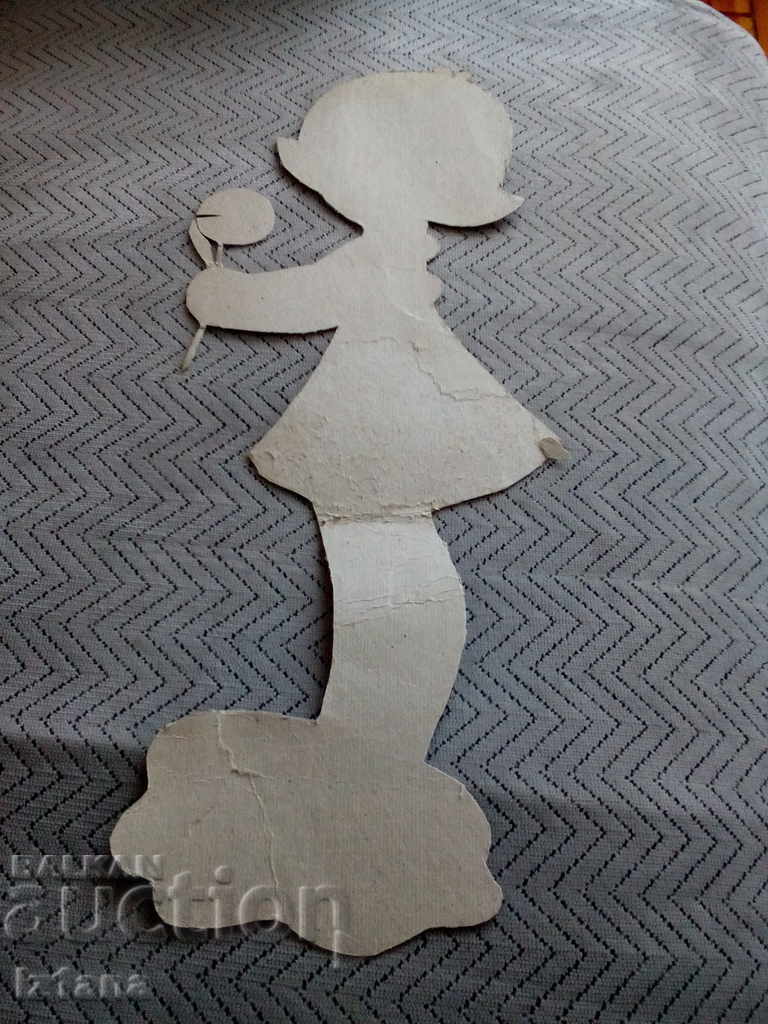 Стара картонена кукла - 5 Стара картонена кукла - 5