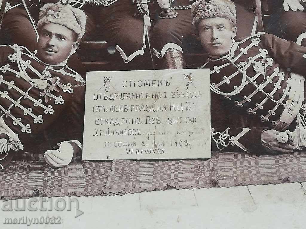 Photo of the Life Guards Squadron 1903 Principality of Bulgaria with price 73.00 BGN | € 37.32 Photo of the Life Guards Squadron 1903 Principality of Bulgaria with price 73.00 BGN | € 37.32