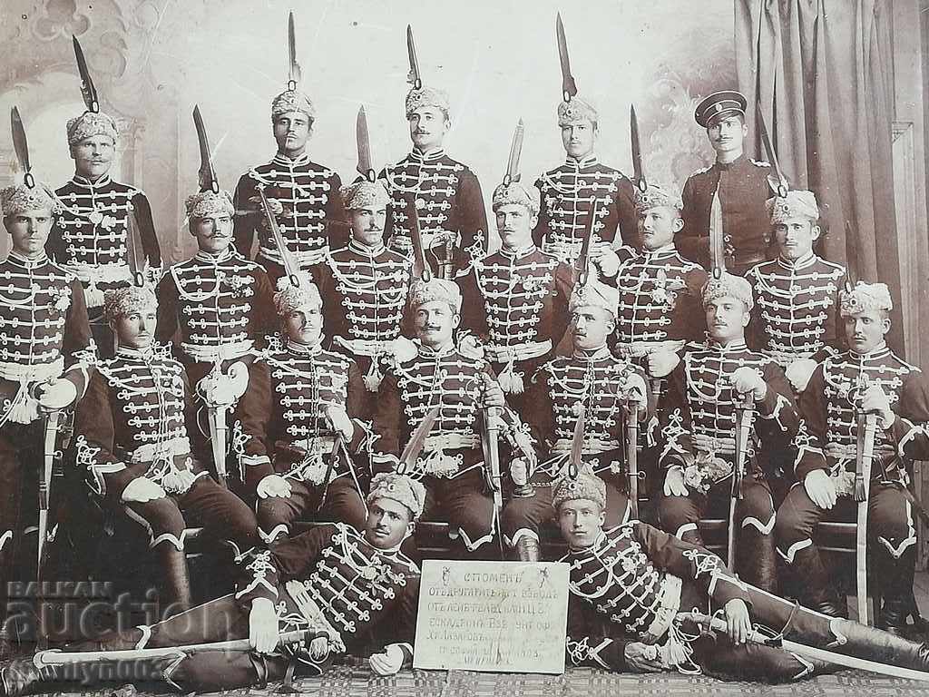 Photo of the Life Guards Squadron 1903 Principality of Bulgaria - 7 Photo of the Life Guards Squadron 1903 Principality of Bulgaria - 7