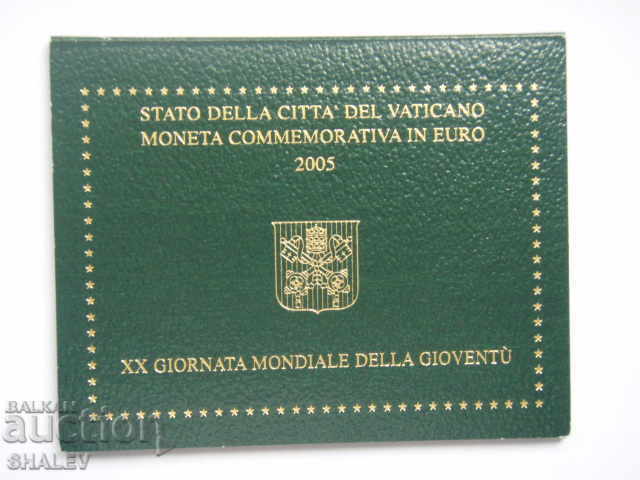 2 Euro 2005 Vaticana "XX Giornata Mond.della Giov." The Vatican with price 599.89 BGN | € 306.72
