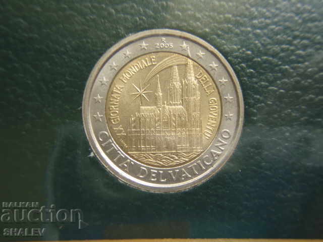 2 Euro 2005 Vaticana "XX Giornata Mond.della Giov." The Vatican