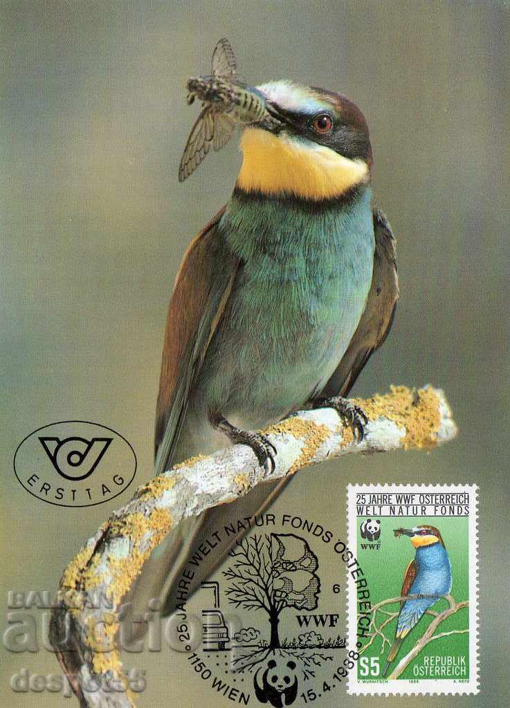 1988. Αυστρία. Αχρησιμοποίητη ταχυδρομική κάρτα φιλοτελισμού.