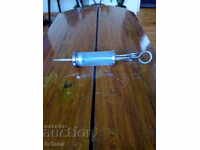 Seringă veche de sticlă, seringă de spălare