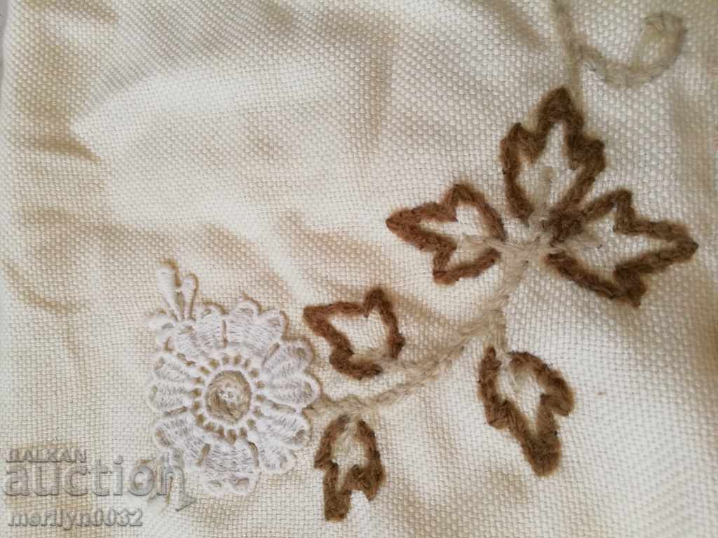 Auction Old embroidery cover Auction Old embroidery cover