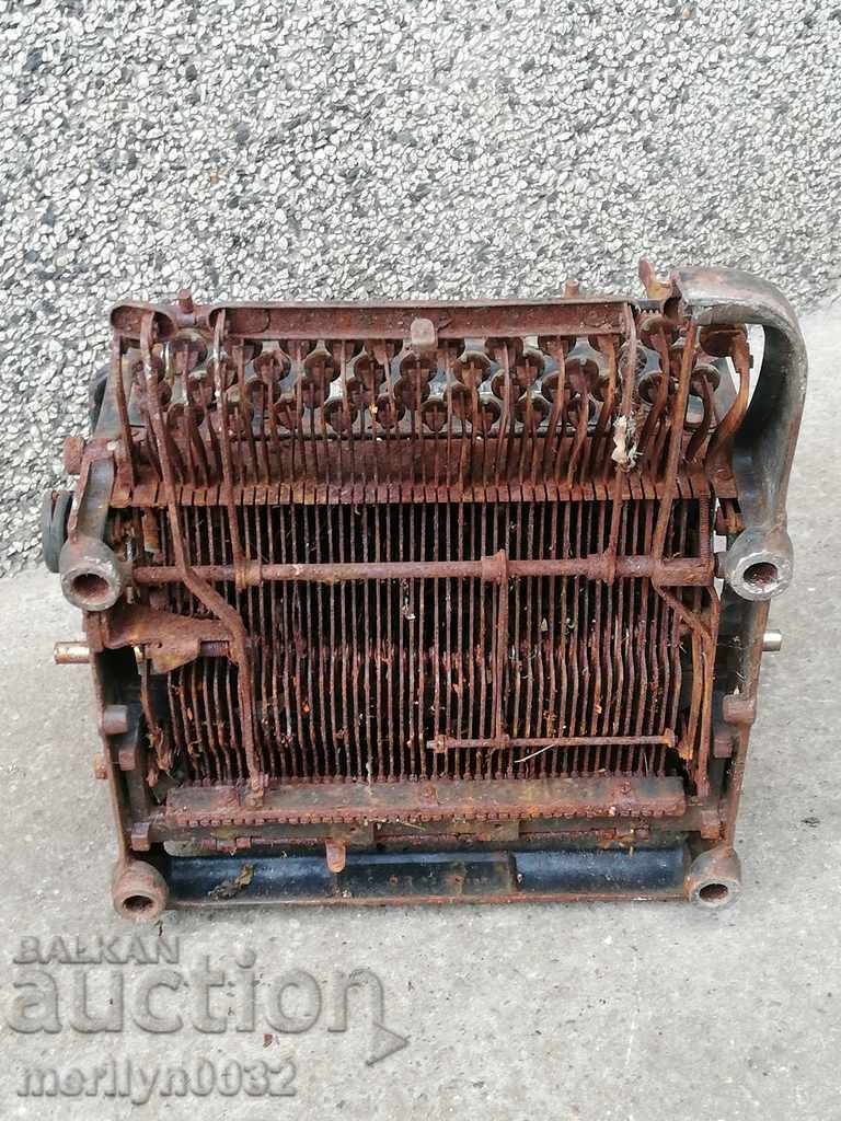Old Typewriter Continental Continental - 5