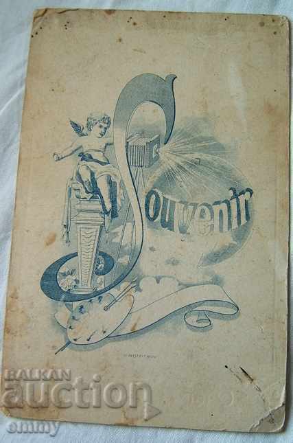 Delivery of Old photo thick cardboard cabinet portrait souvenir Vienna Delivery of Old photo thick cardboard cabinet portrait souvenir Vienna