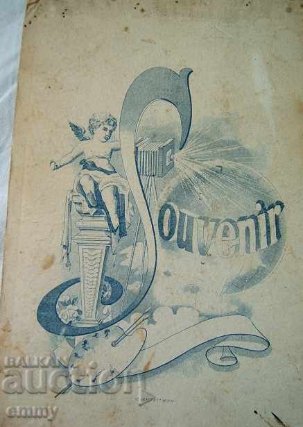 Old photo thick cardboard cabinet portrait souvenir Vienna - 5 Old photo thick cardboard cabinet portrait souvenir Vienna - 5