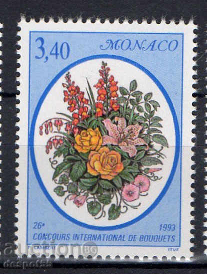 1993. Monaco. Monte Carlo color show.