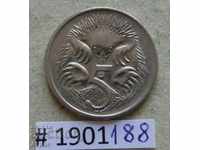 5 цента 1970 Австралия