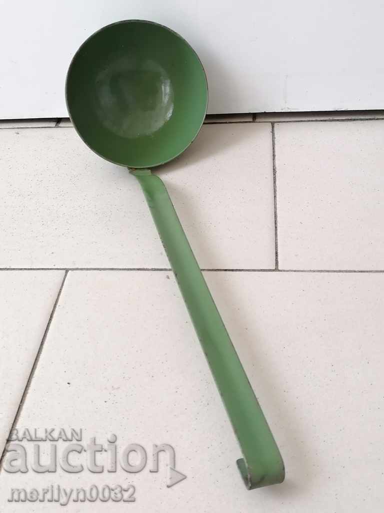 Παλαιό σμάλτο σμάλτου κουτάλας NRB - 7 Παλαιό σμάλτο σμάλτου κουτάλας NRB - 7