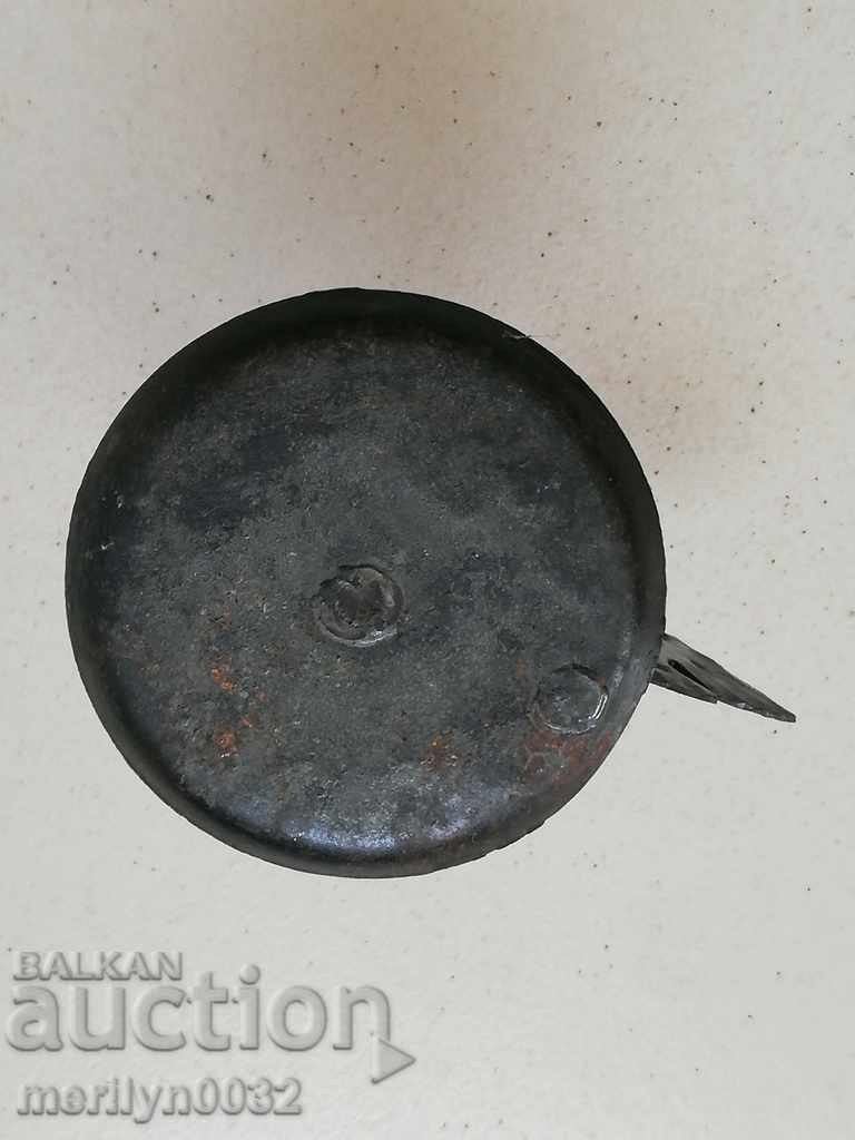 Old forged candlestick, candle, wrought iron candelabra - 6 Old forged candlestick, candle, wrought iron candelabra - 6