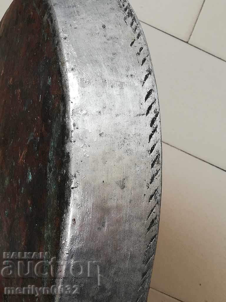 Auction Banitsa tray, baker, tray, blue, copper pot Auction Banitsa tray, baker, tray, blue, copper pot