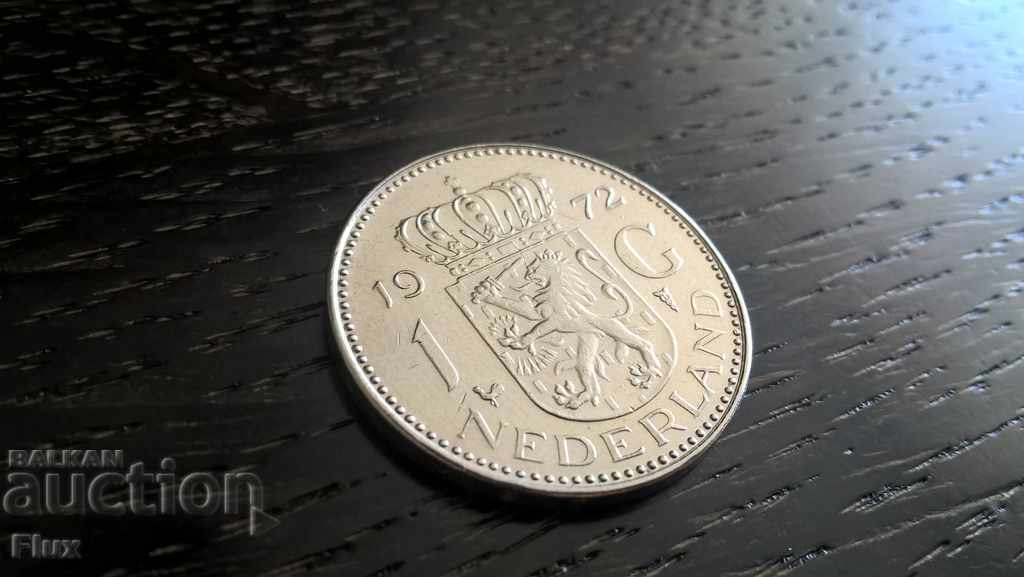 Coin - Netherlands - 1 guilder 1972
