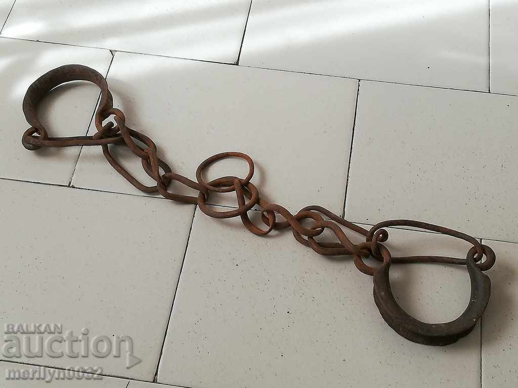 Old hand-forged buckles, chains, shackles, shackles with price 46.00 BGN | € 23.52