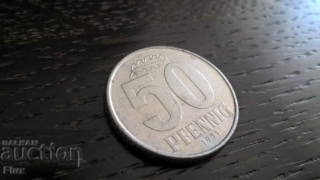 Moneda - Germania - 50 de bani 1971. Seria A