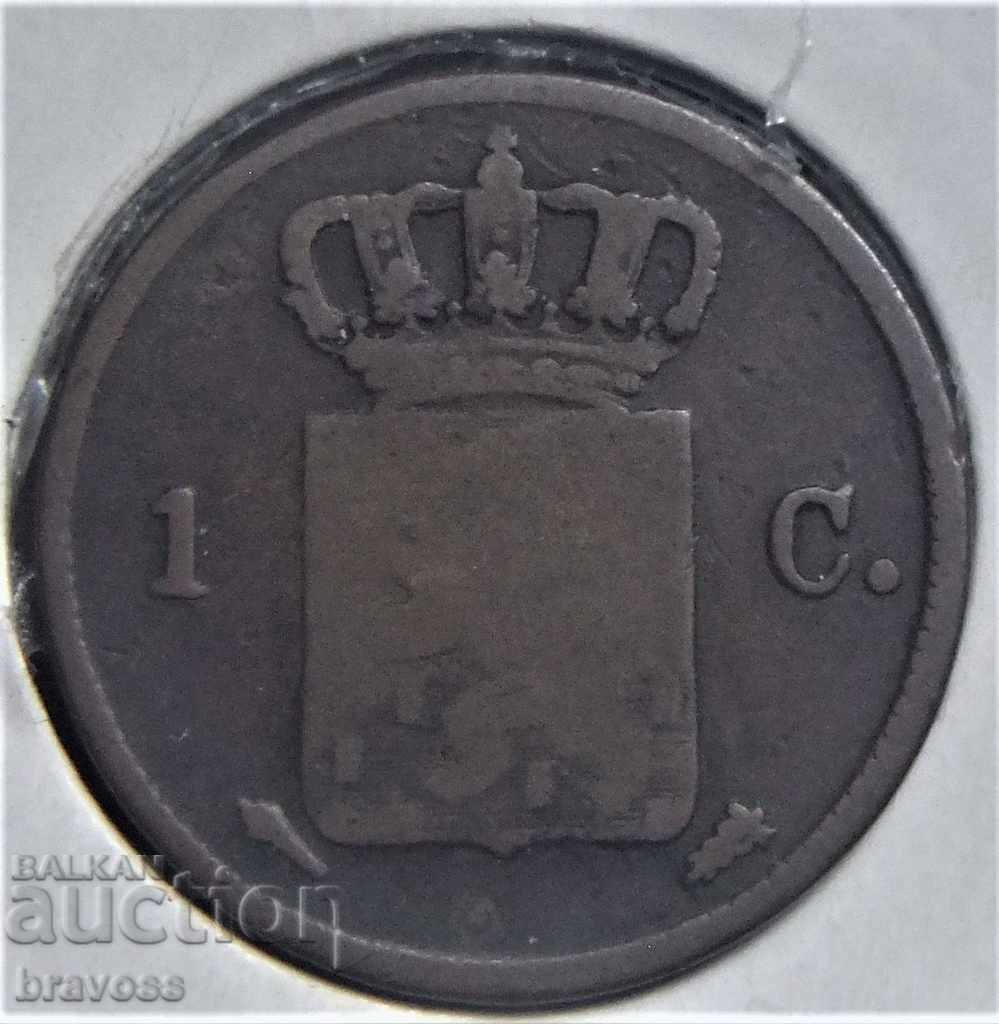 Olanda 1 cent 1837