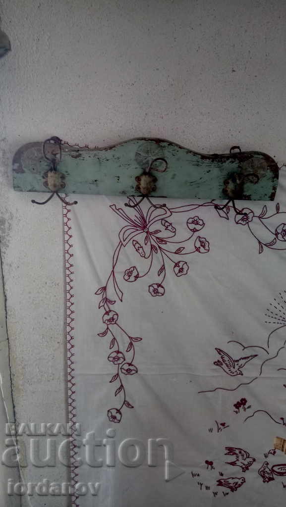 An old wooden hanger. with price 25.00 BGN | € 12.78 An old wooden hanger. with price 25.00 BGN | € 12.78