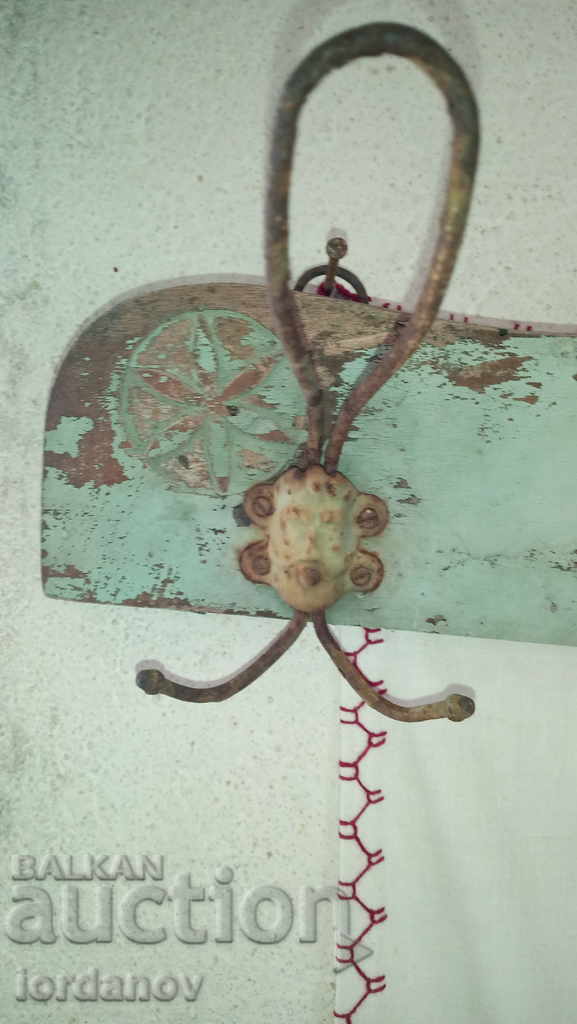 An old wooden hanger. - 7 An old wooden hanger. - 7