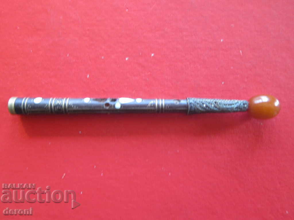 A great old cigarette with amber and filigree - 7 A great old cigarette with amber and filigree - 7