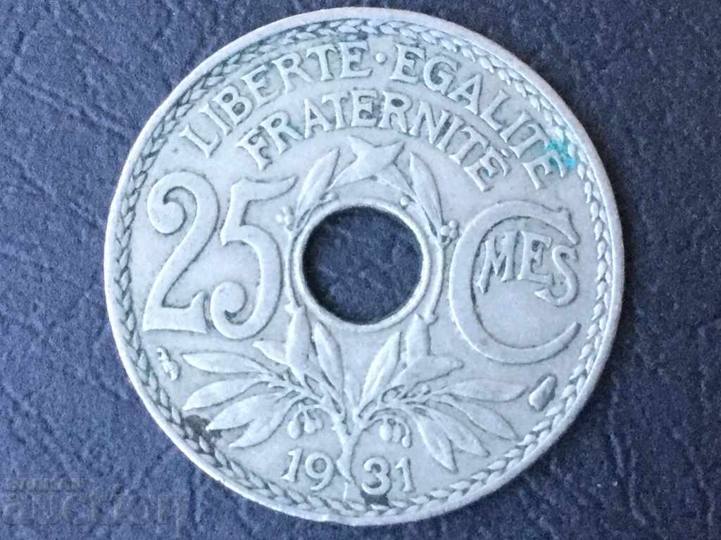 25 centimetri Franța 1931