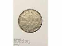 Канада 5 цента 1924г.