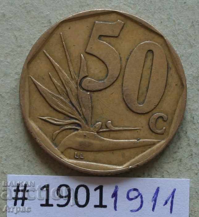 50 cents 1996 South Africa