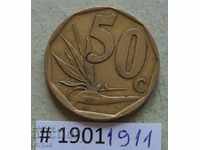 50 cenți 1996 Africa de Sud