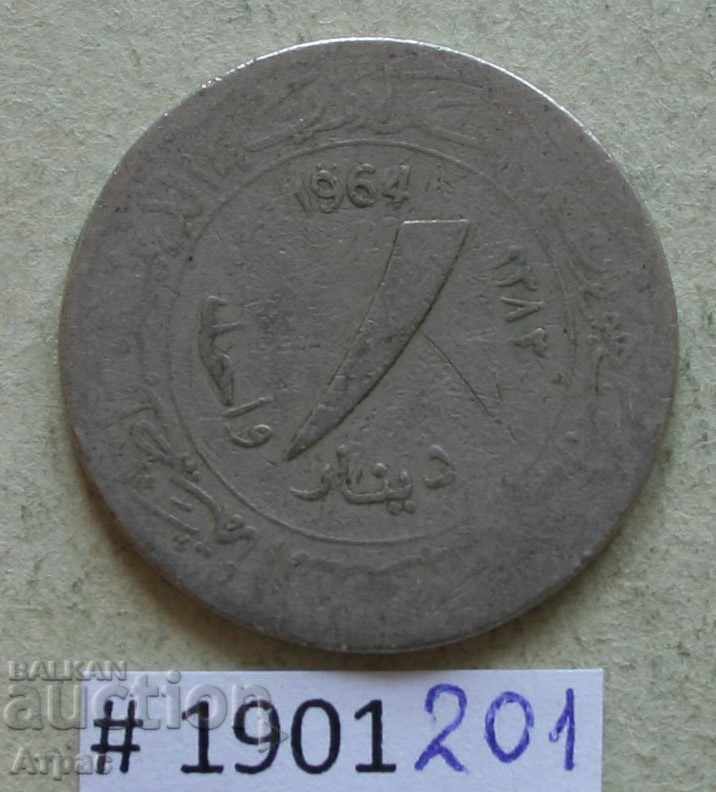 1 динар 1964  Алжир