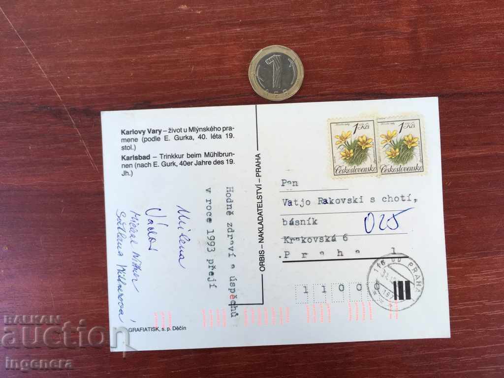 КАРТИЧКА 1993 с цена € 1.00 | 1.96 лв.