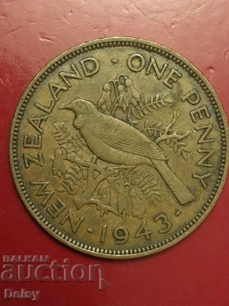 Νέα Ζηλανδία 1 πένα 1943