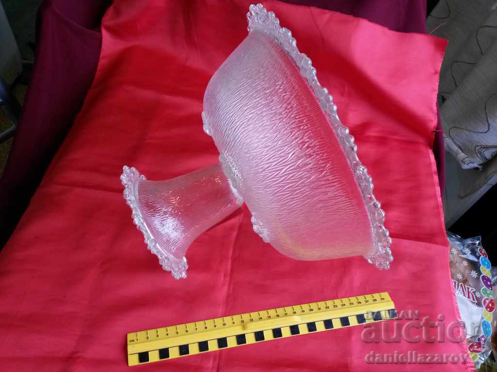 Huge Swedish Cup, Fritoria Crystal Glass - 6