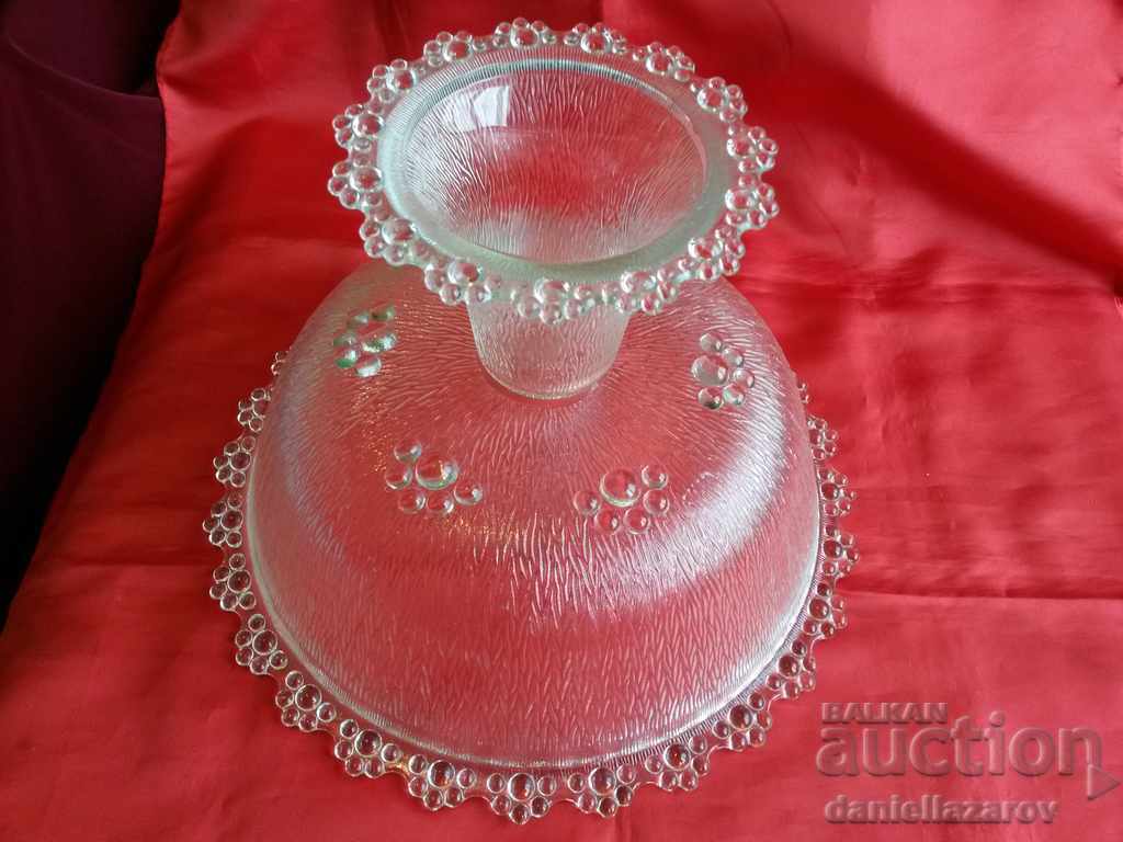 Huge Swedish Cup, Fritoria Crystal Glass - 7