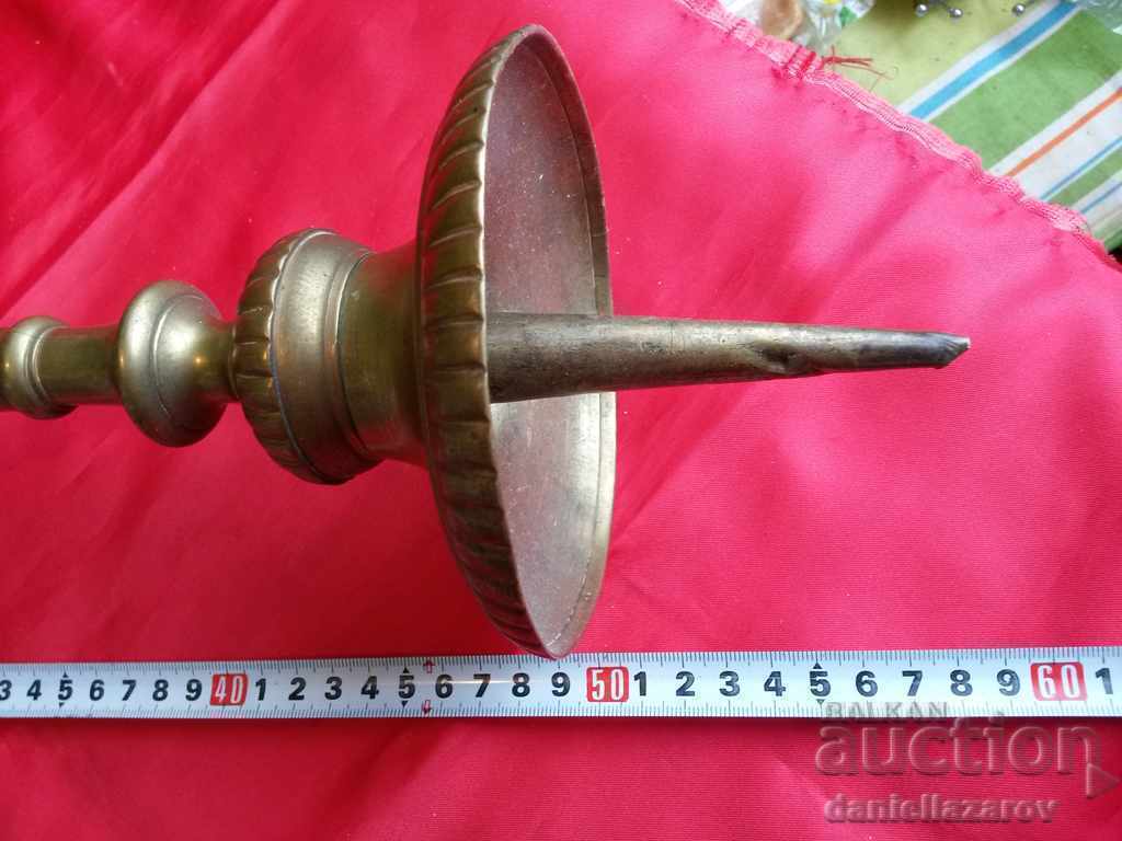 Παλιά μεγάλη εκκλησία BRONZE Κηροπήγιο - 5 Παλιά μεγάλη εκκλησία BRONZE Κηροπήγιο - 5