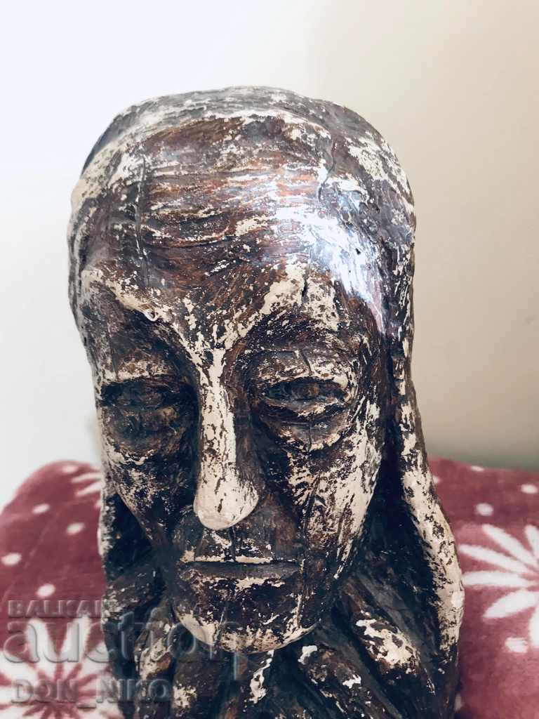 Gipsy Sculpture Head of Woman - "MIKE" with price 200.00 BGN | € 102.26 Gipsy Sculpture Head of Woman - "MIKE" with price 200.00 BGN | € 102.26