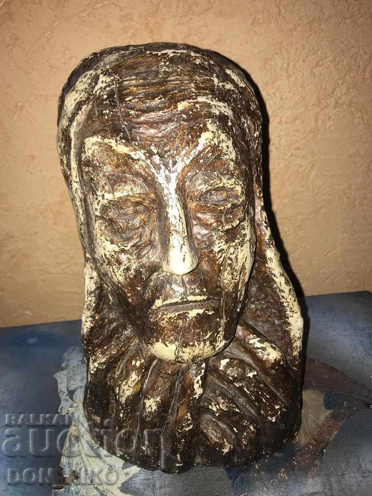 Gipsy Sculpture Head of Woman - "MIKE"