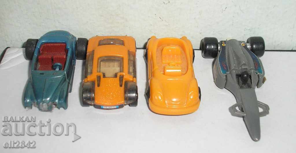 Toys from school eggs carts