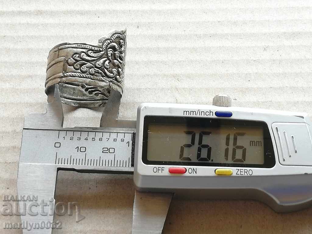 СЕБЪРНА гривна за кремъчен пищов пистолет части сребро - 5 СЕБЪРНА гривна за кремъчен пищов пистолет части сребро - 5